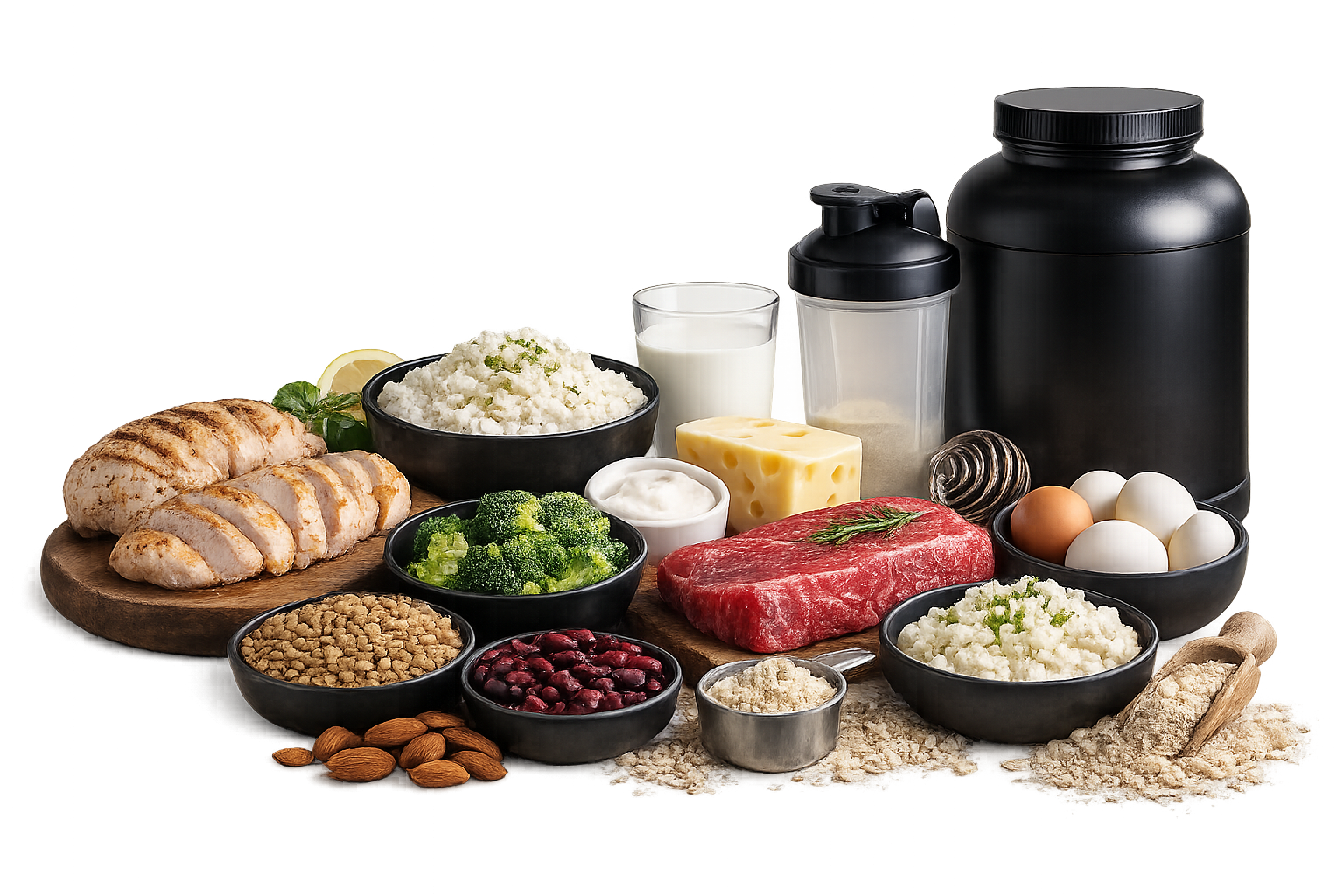 produkty wysokobiałkowe